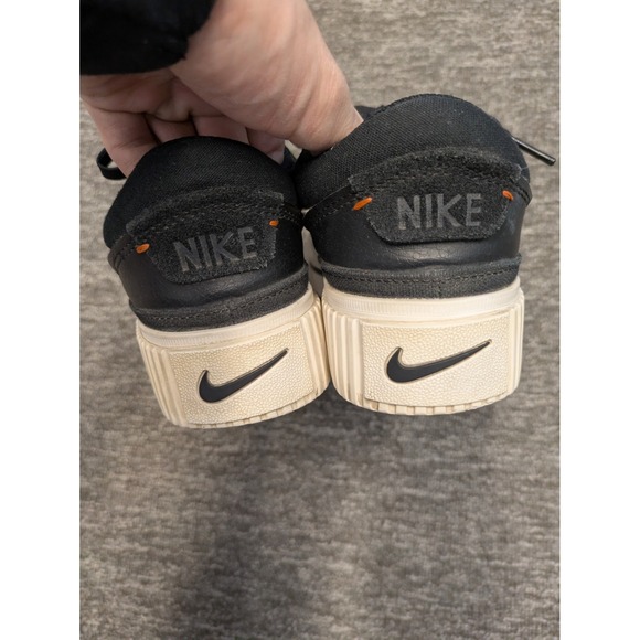 Nike Women's Size 6 Court Legacy Lift Black and White Platform Sneakers - Picture 4 of 10